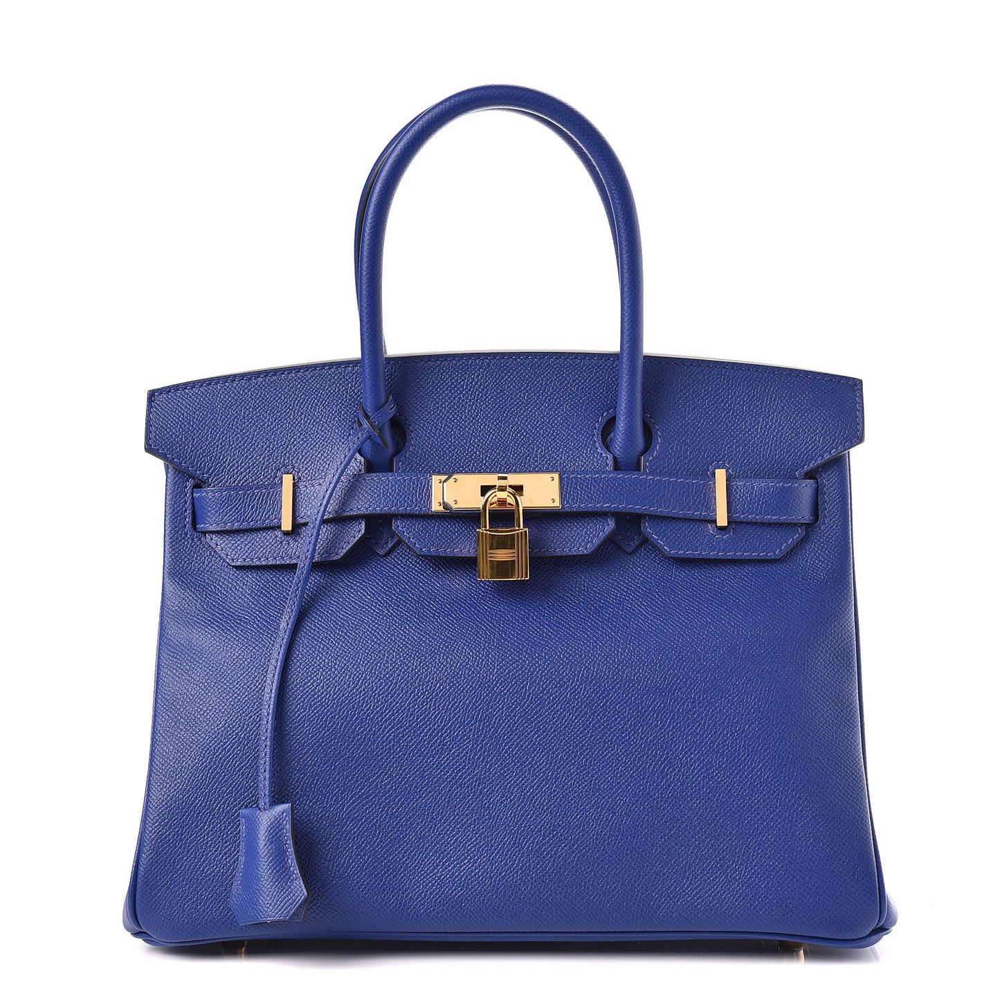Epsom Birkin 30 Bleu Electrique