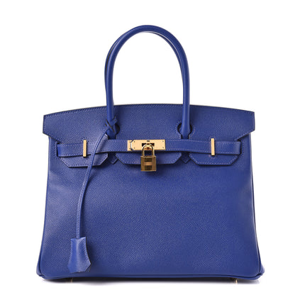 Hermes Epsom Birkin 30 Bleu Electrique 1 of 37