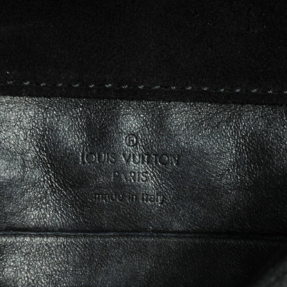 Louis Vuitton Suede SC Slim Clutch Coal 7 of 8