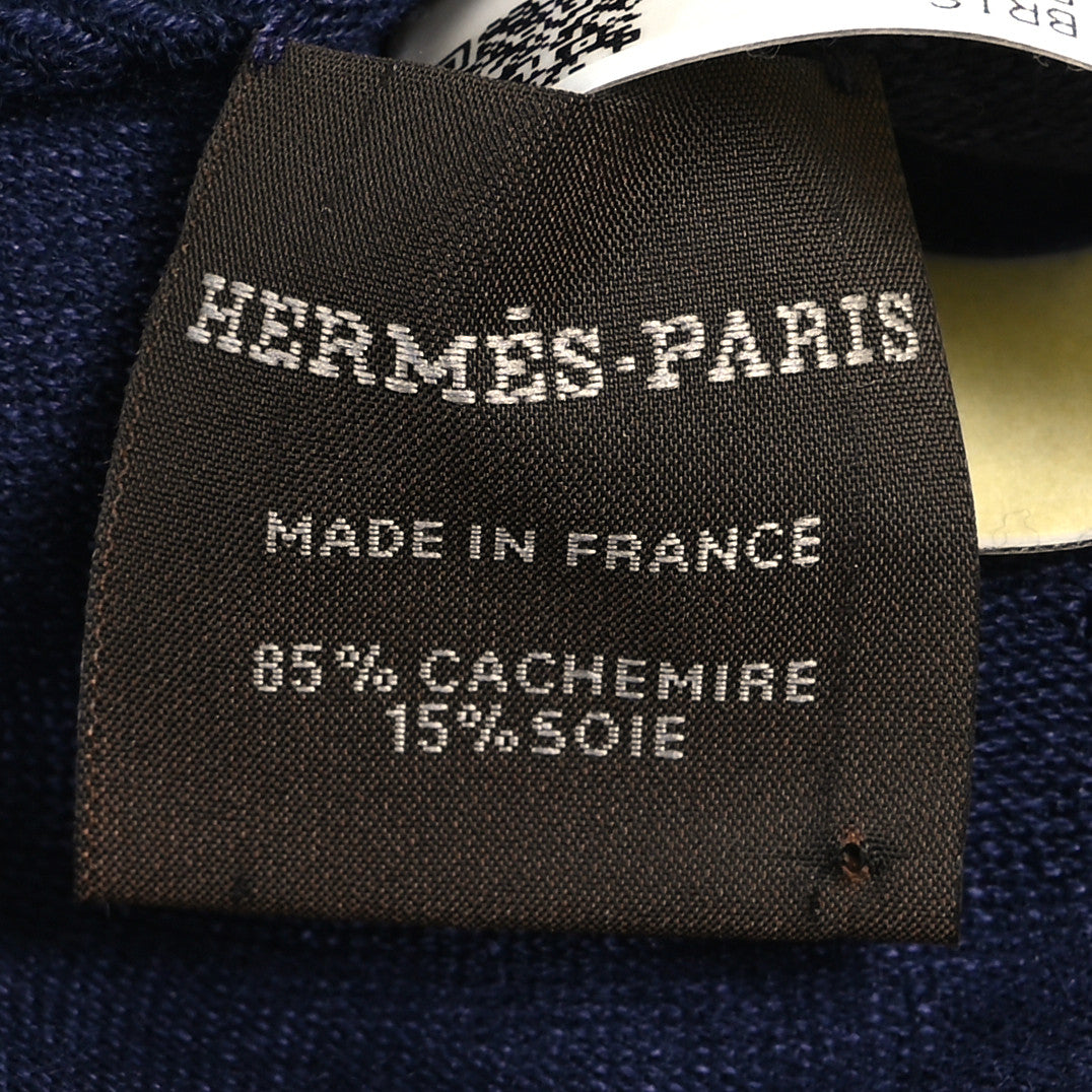 Cashmere Silk New Libris Stole Bleu De Chine