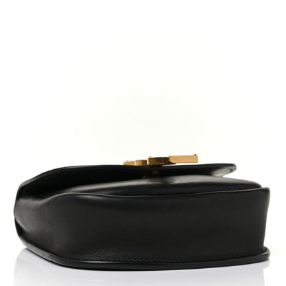 Saint Laurent Smooth Calfskin Mini Classic Monogram Kaia Satchel Black 4 of 9