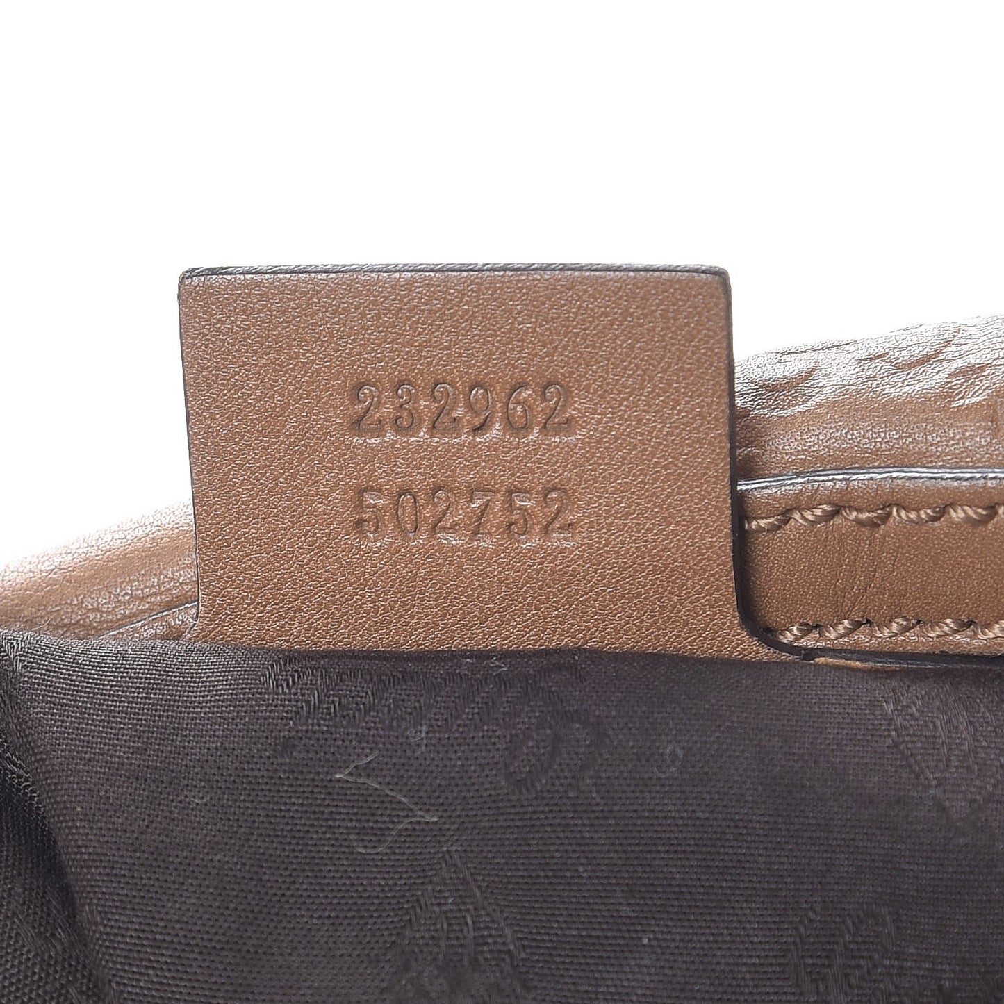 Guccissima Medium GG Twins Hobo Brown
