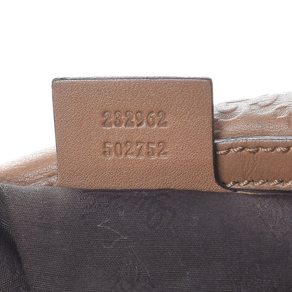 Gucci Guccissima Medium GG Twins Hobo Brown 7 of 10