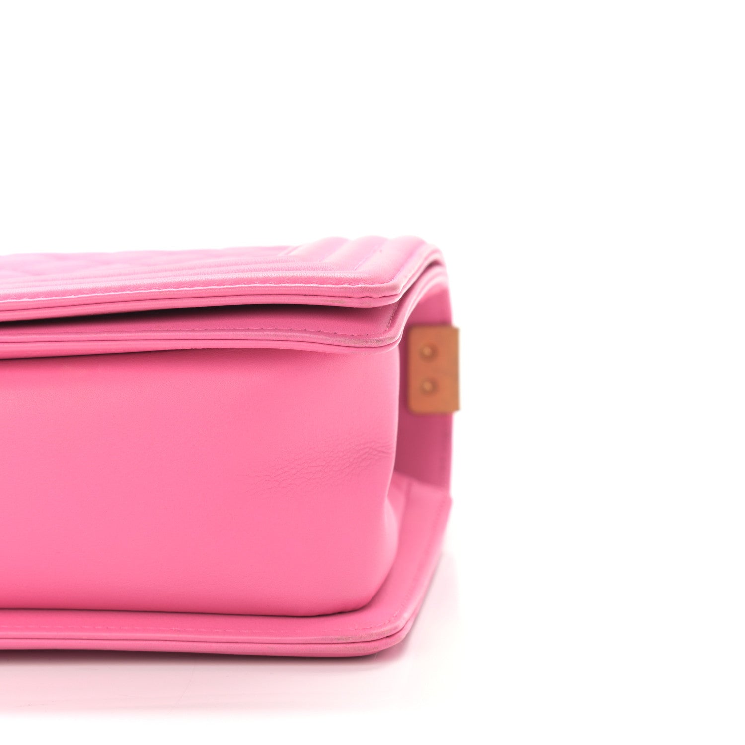 Chanel Calfskin Quilted Medium Boy Flap Pink 10 of 15