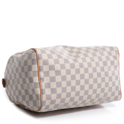 Louis Vuitton Damier Azur Speedy 30 4 of 7