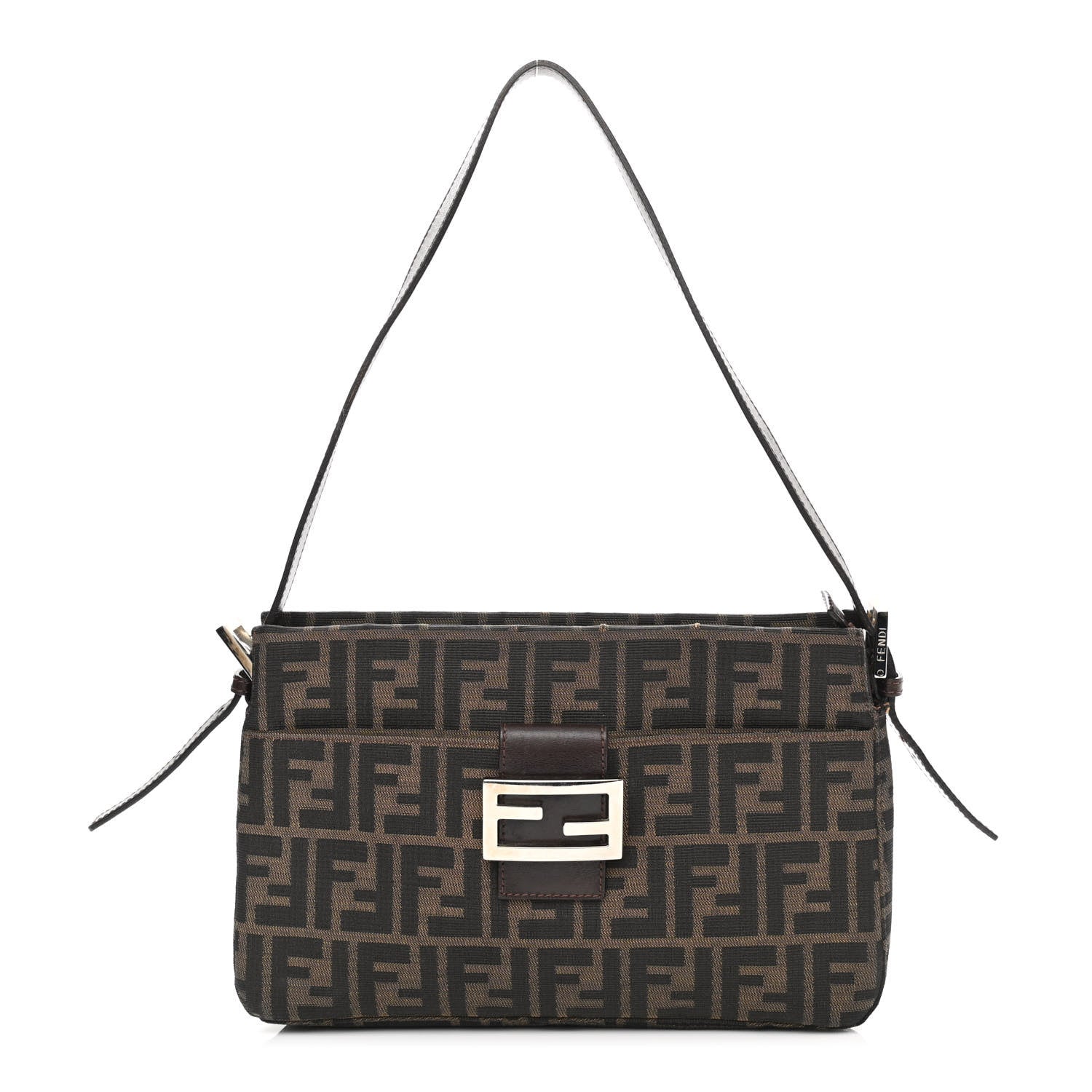 Fendi Zucca Shoulder Bag Tobacco 1 of 14