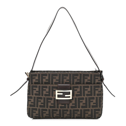 Fendi Zucca Shoulder Bag Tobacco 1 of 14