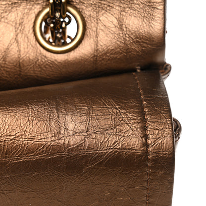 Chanel Metallic Aged Calfskin Quilted 2.55 Reissue 226 Flap Bronze 11 of 12
