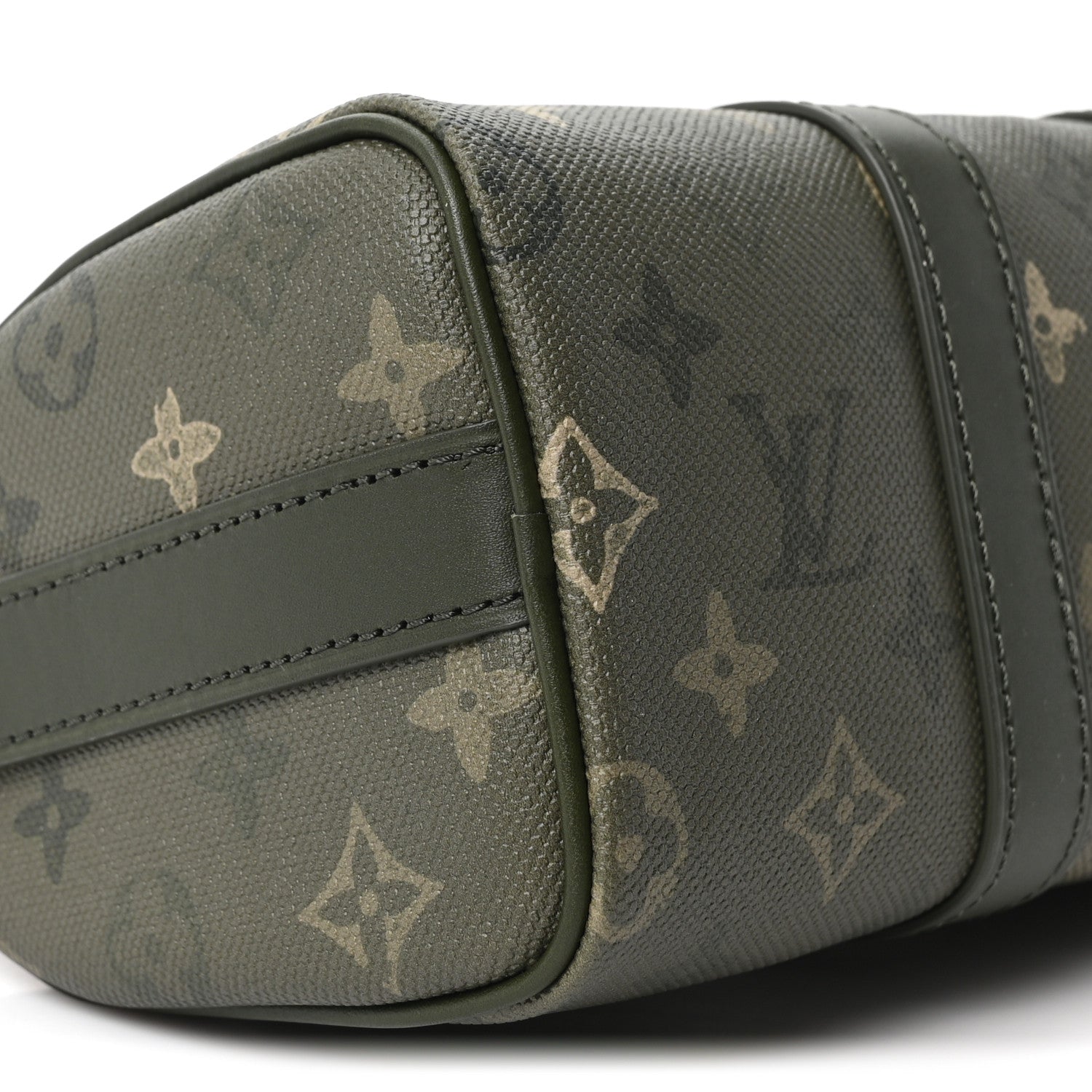 Louis Vuitton Monogram Surplus Keepall Bandouliere 25 Khaki 8 of 9