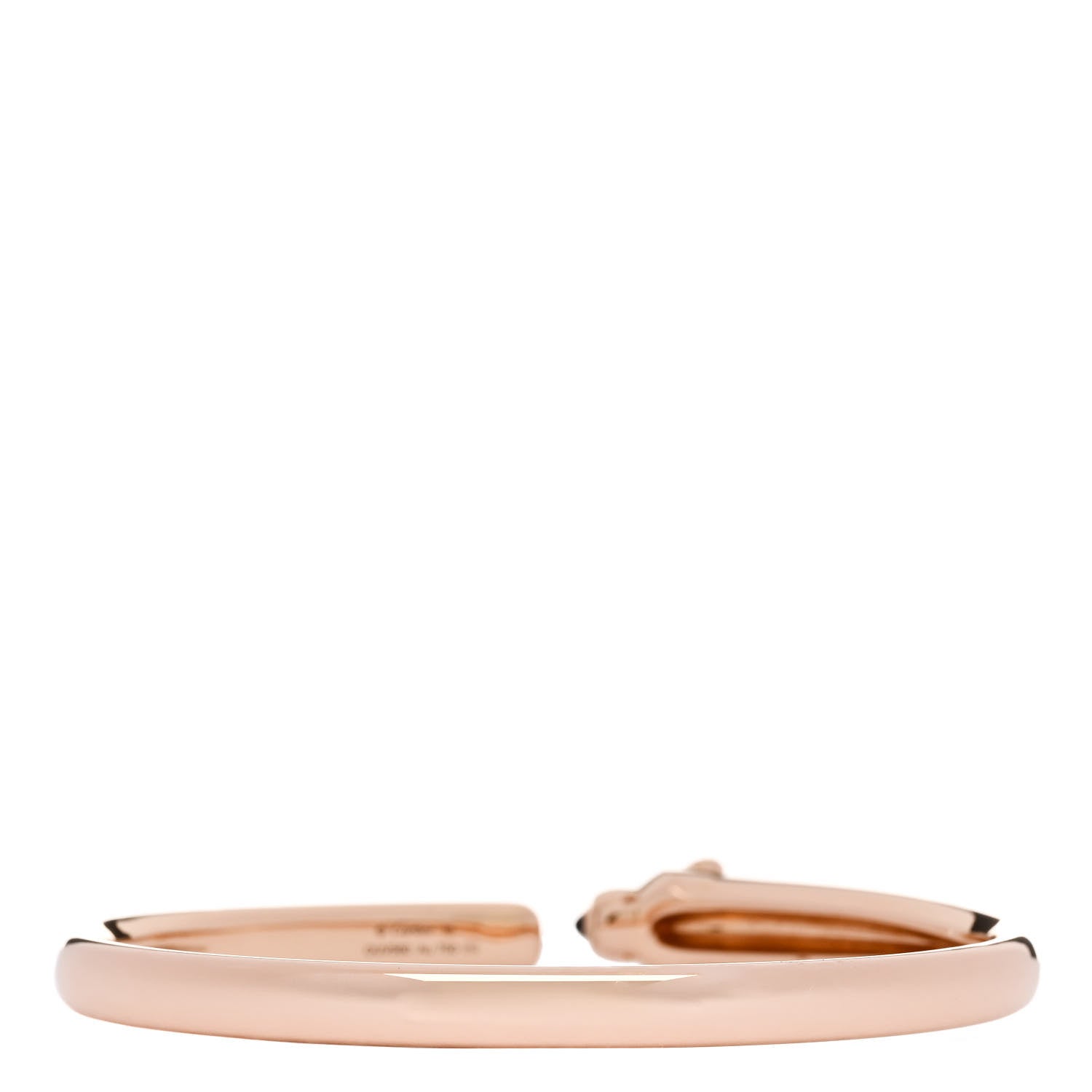 Cartier 18K Pink Gold Tsavorite Black Onyx Panthere De Cartier Bracelet 16 3 of 4