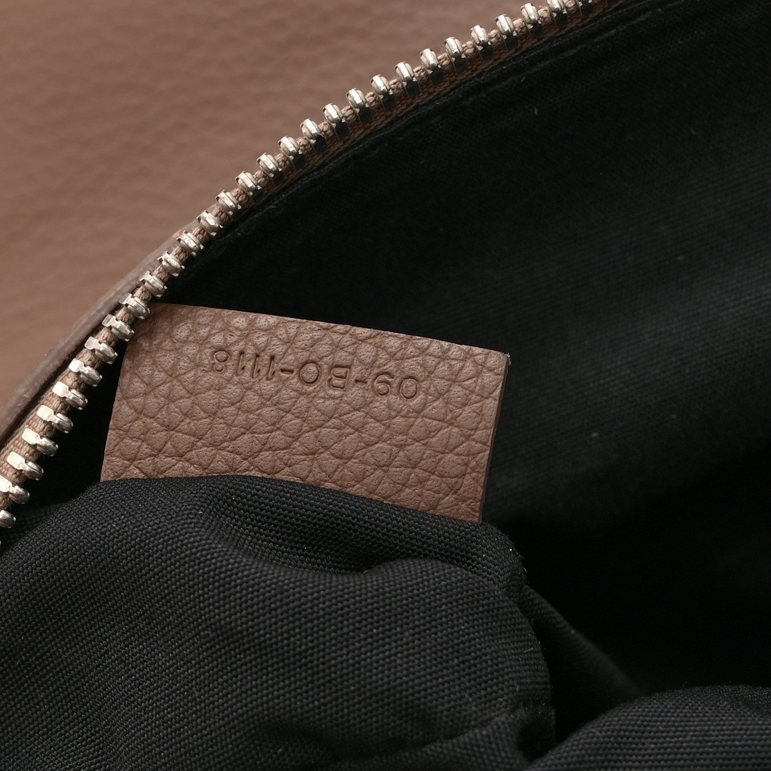 Christian Dior Grained Calfskin Kim Jones Saddle Bag Brown 7 of 10