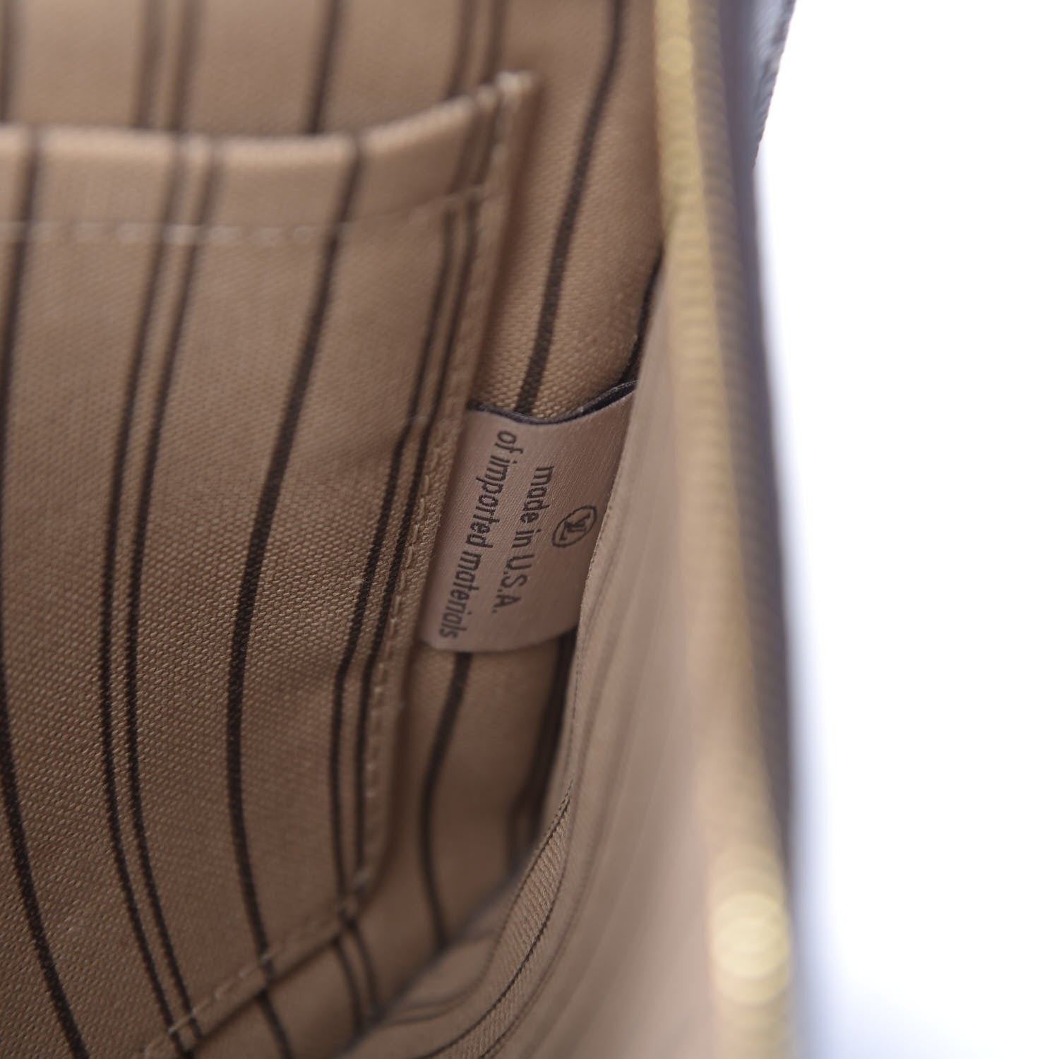 Louis Vuitton Monogram Neverfull MM GM Pochette 7 of 8