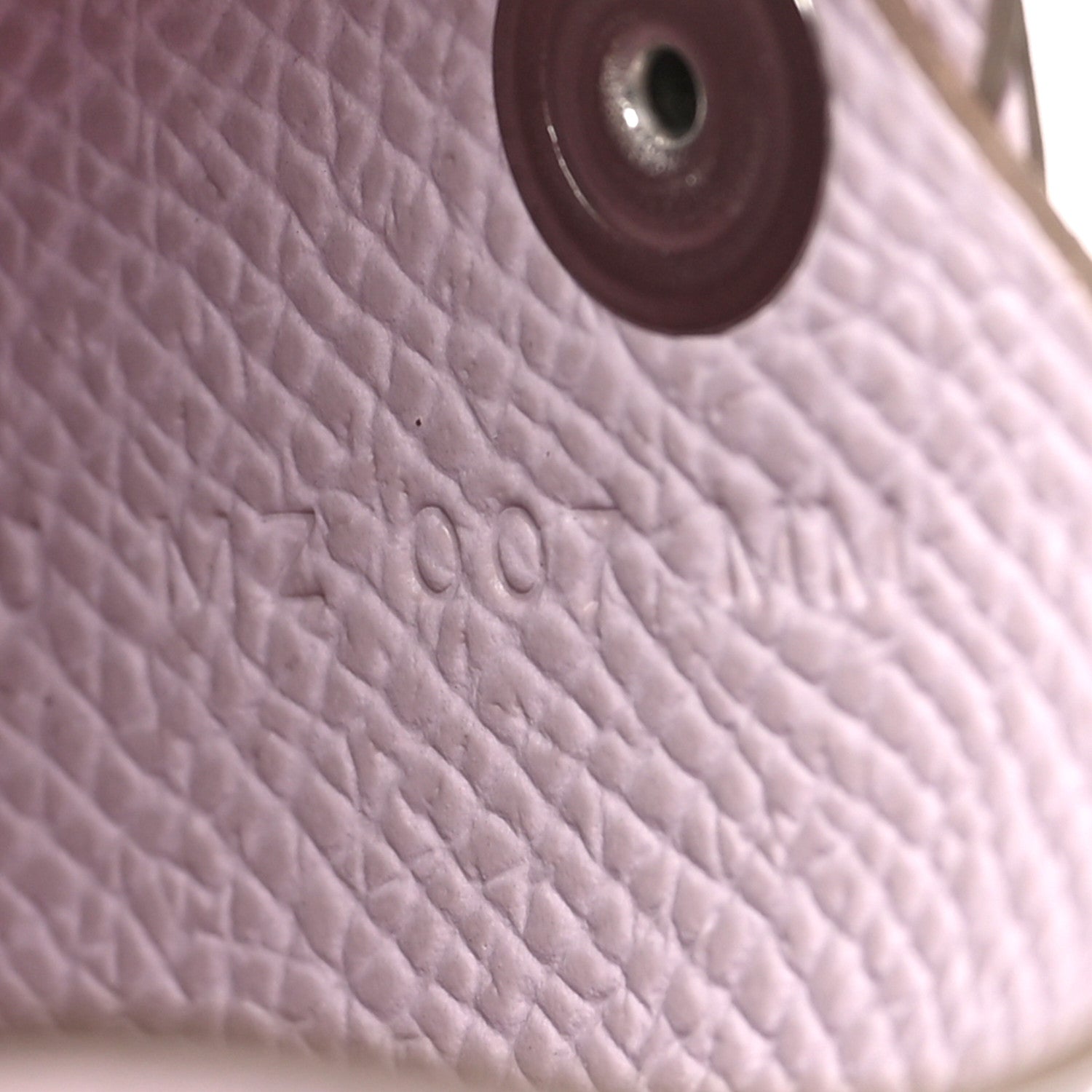 Hermes Epsom Calvi Card Case Mauve Pale 7 of 8