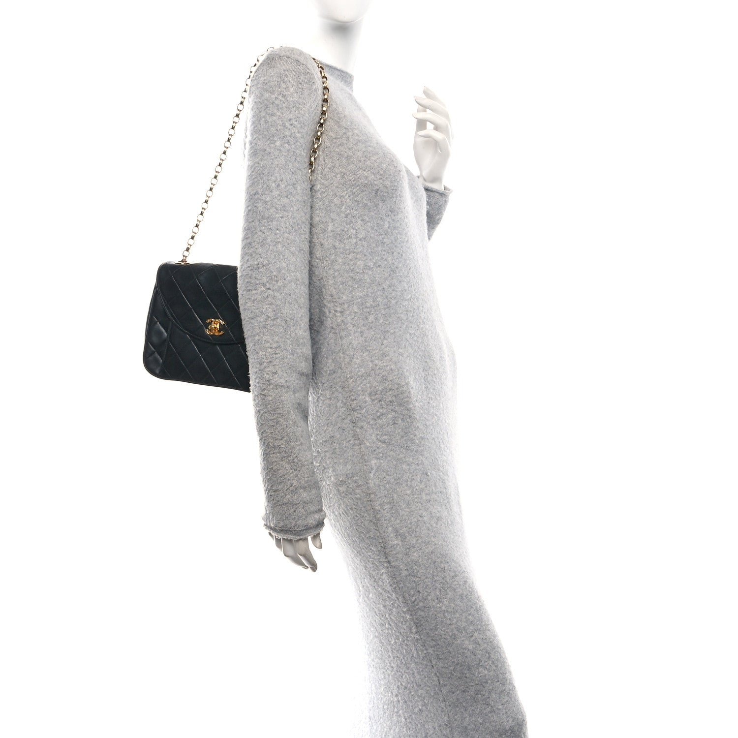Chanel Lambskin Quilted Small Bijoux Flap Black 2 of 11