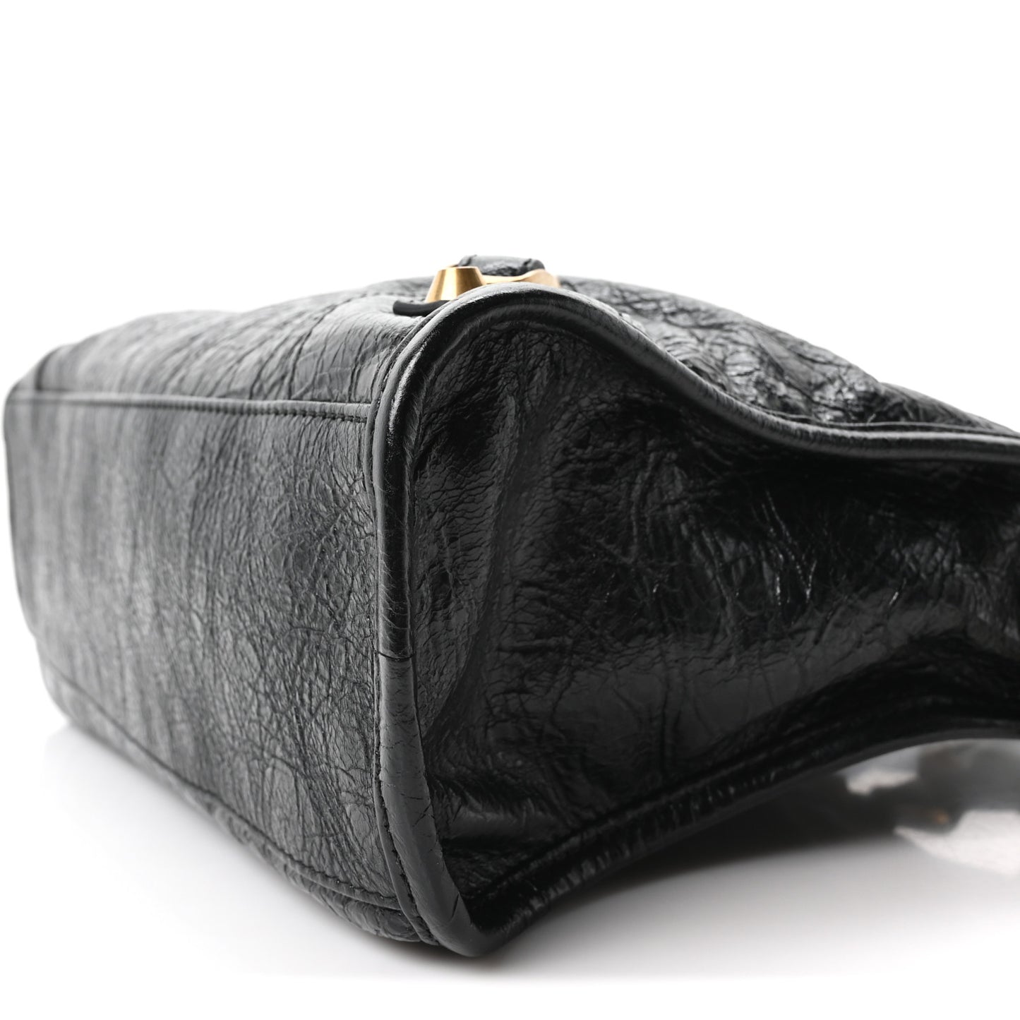 Agneau Arena Gold Hardware Small Le City Black