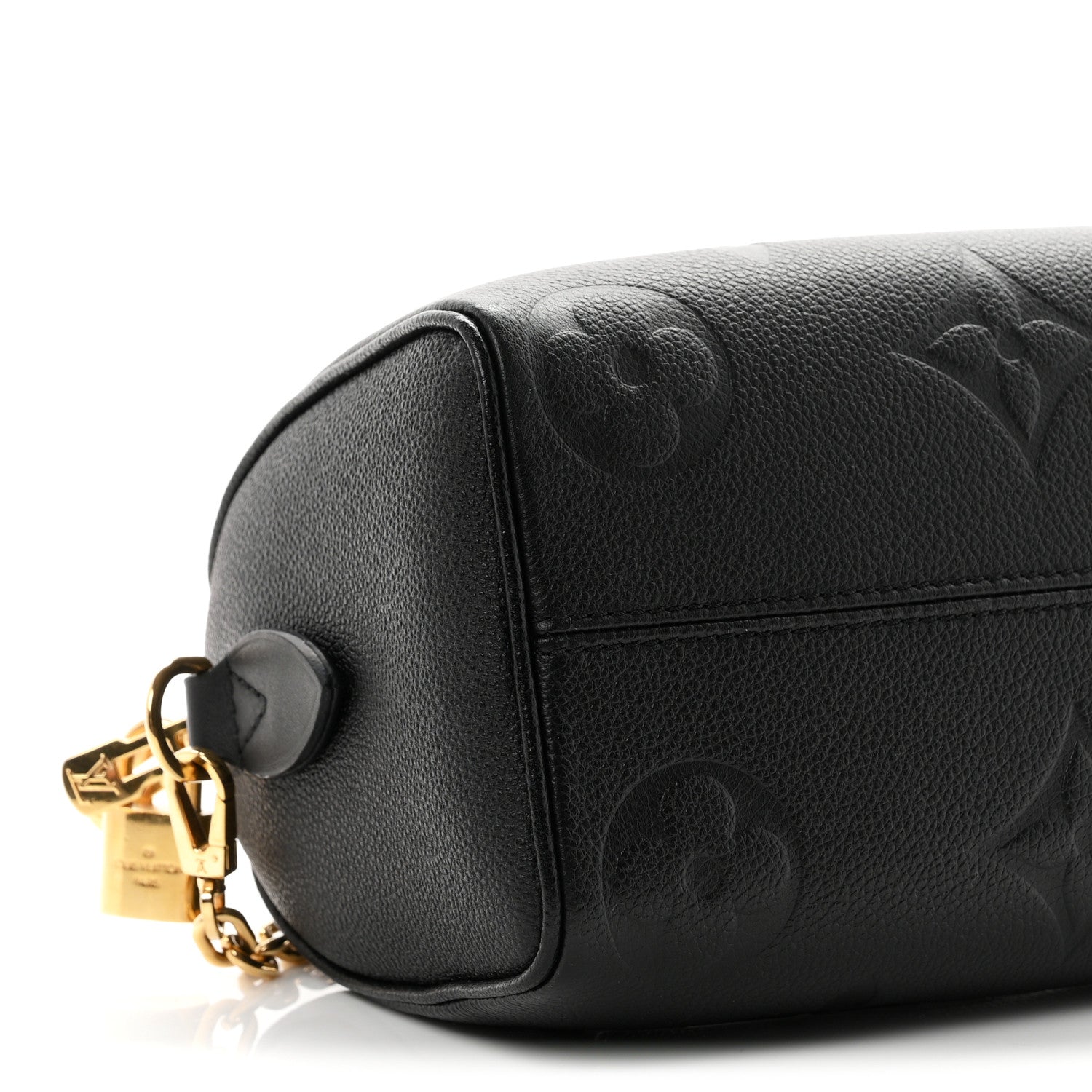 Louis Vuitton Empreinte Monogram Giant Speedy Bandouliere 20 Black 8 of 9