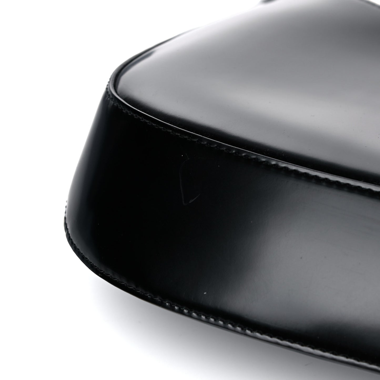 Spazzolato Cleo Shoulder Bag Black