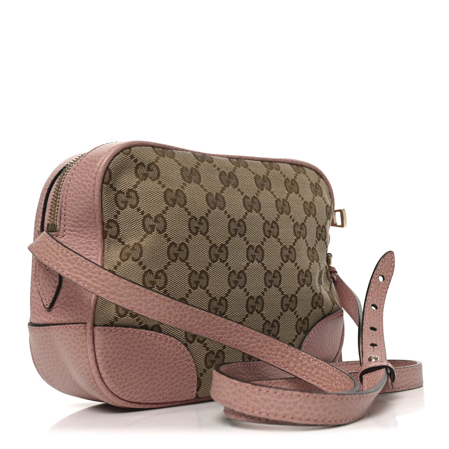 Gucci Monogram Mini Bree Messenger Bag Beige Soft Pink 3 of 10