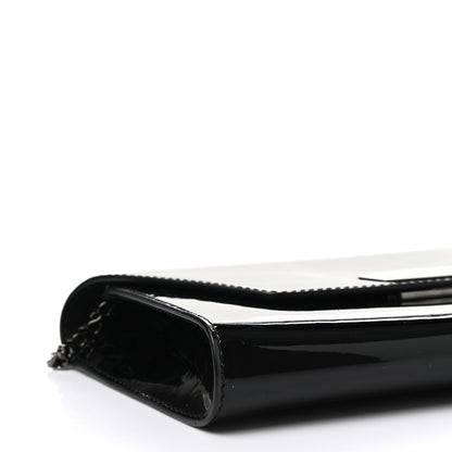 Christian Louboutin Patent Vero Dodat Clutch Black 8 of 10