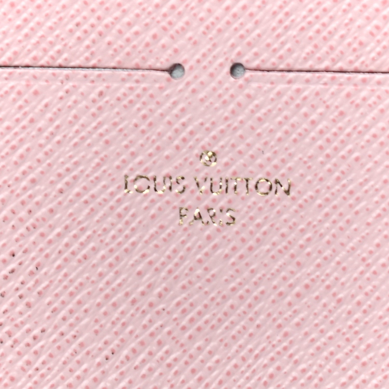 Louis Vuitton Calfskin Felicie Card Holder Insert Rose Ballerine 6 of 6