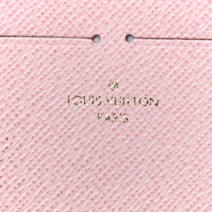 Louis Vuitton Calfskin Felicie Card Holder Insert Rose Ballerine 6 of 6