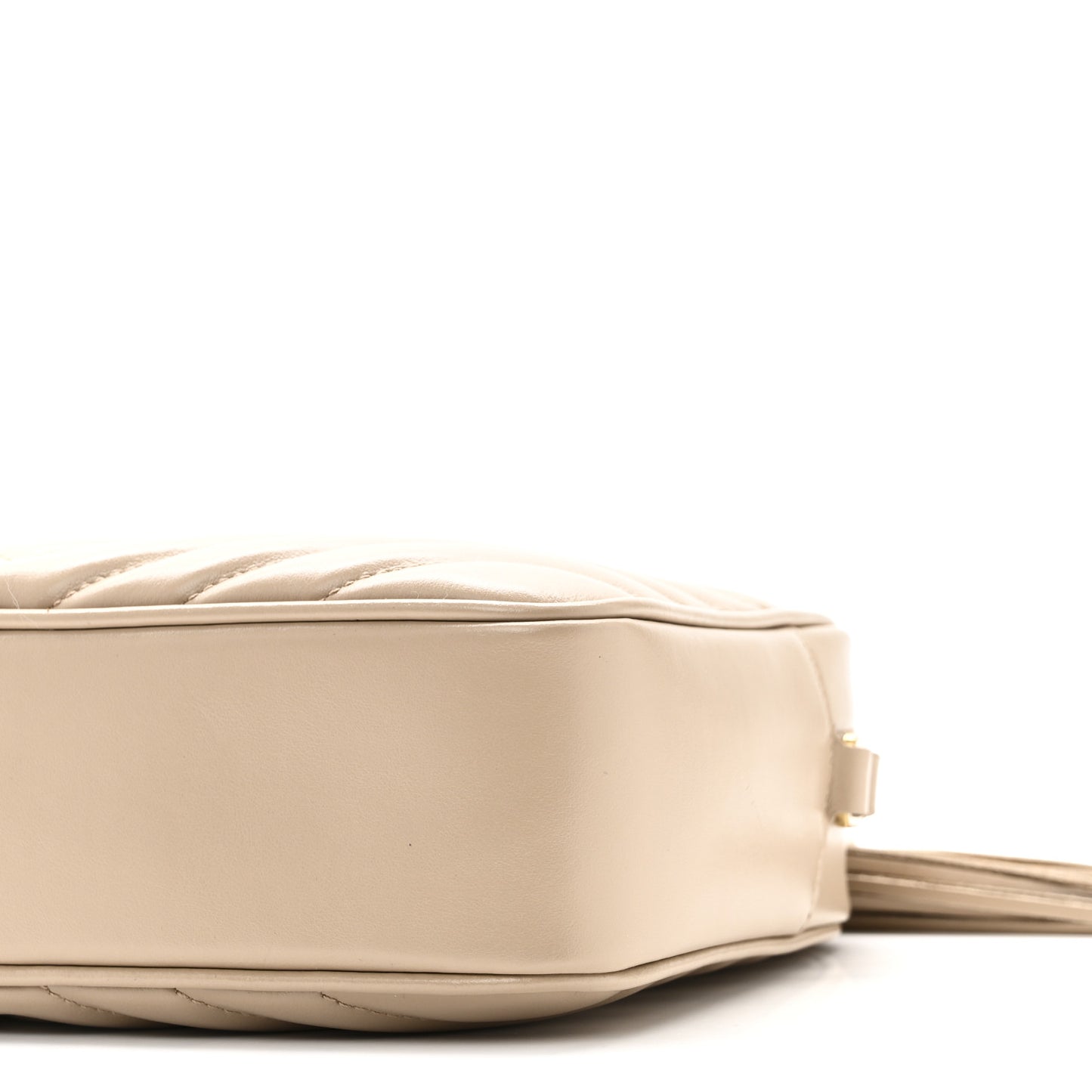 Calfskin Matelasse Monogram Lou Camera Bag Dark Beige