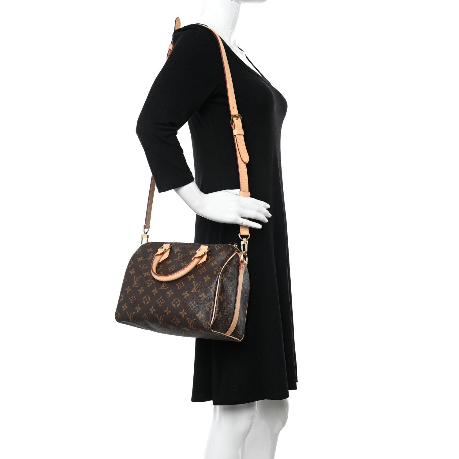 Louis Vuitton Monogram Speedy Bandouliere 25 2 of 10