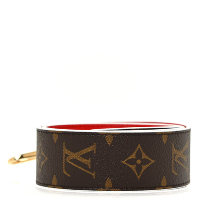 Louis Vuitton Monogram Bandouliere Shoulder Strap Red 2 of 6