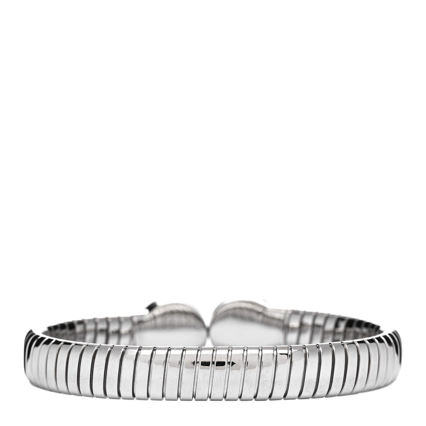 Stainless Steel Diamond Tubogas Cuff Bracelet
