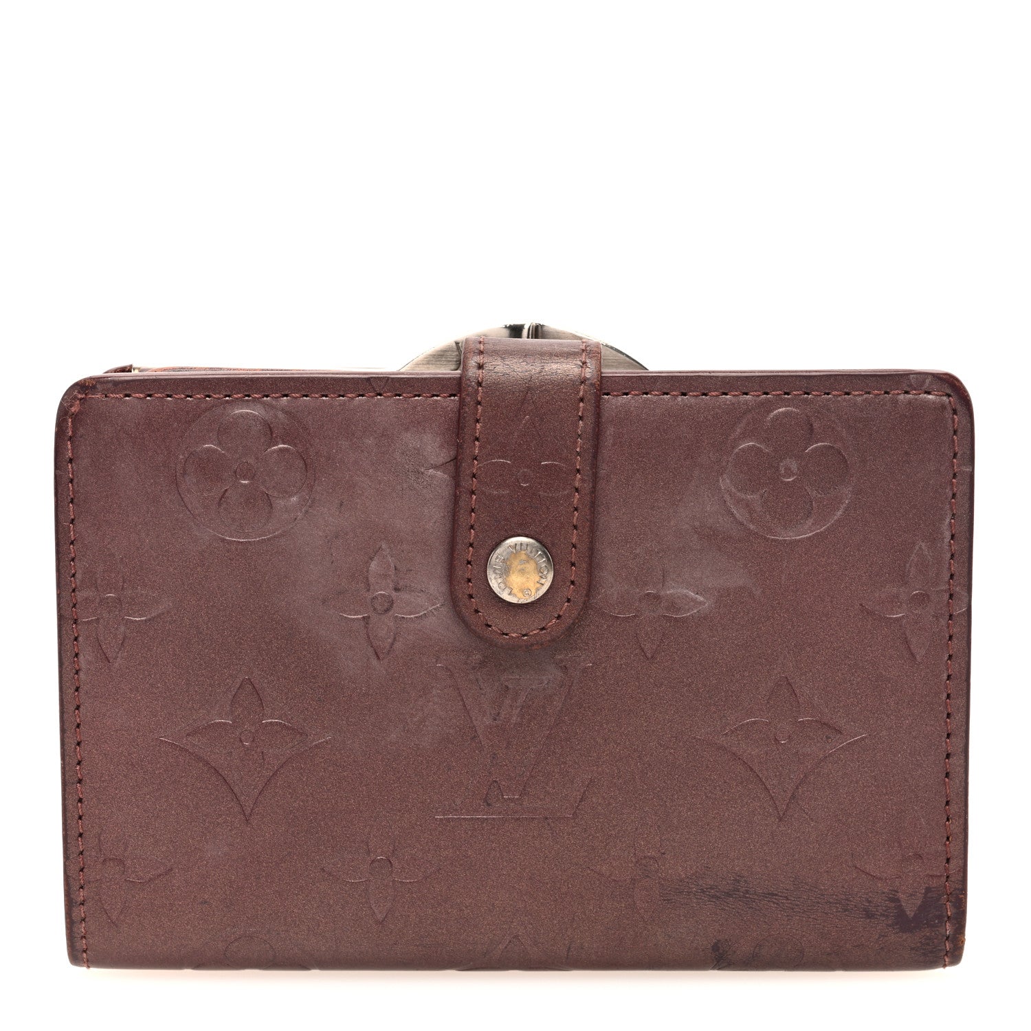 Louis Vuitton Mat Monogram French Purse Wallet Violet 1 of 9