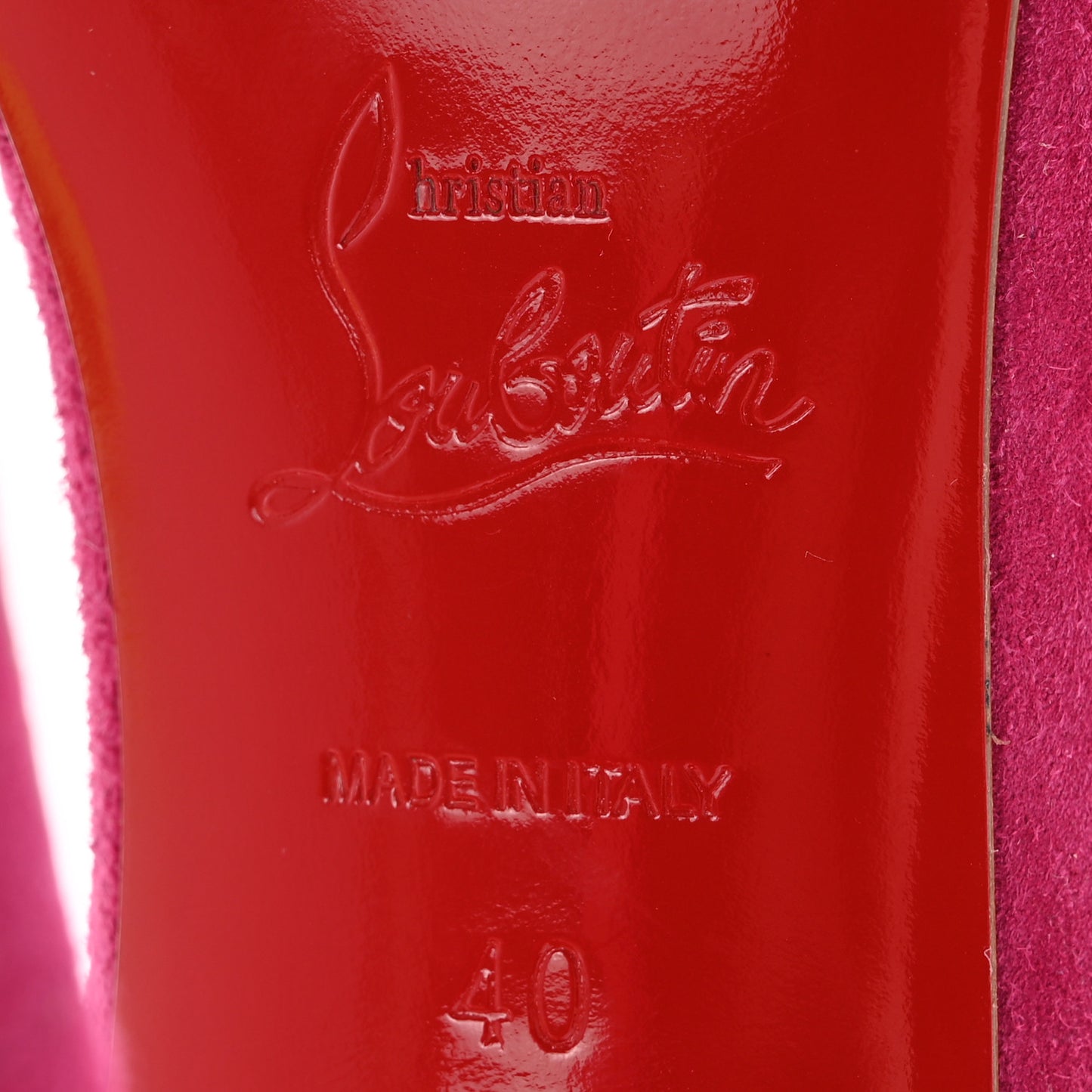 Veau Velour Iriza 100 Pumps 40 Rosa