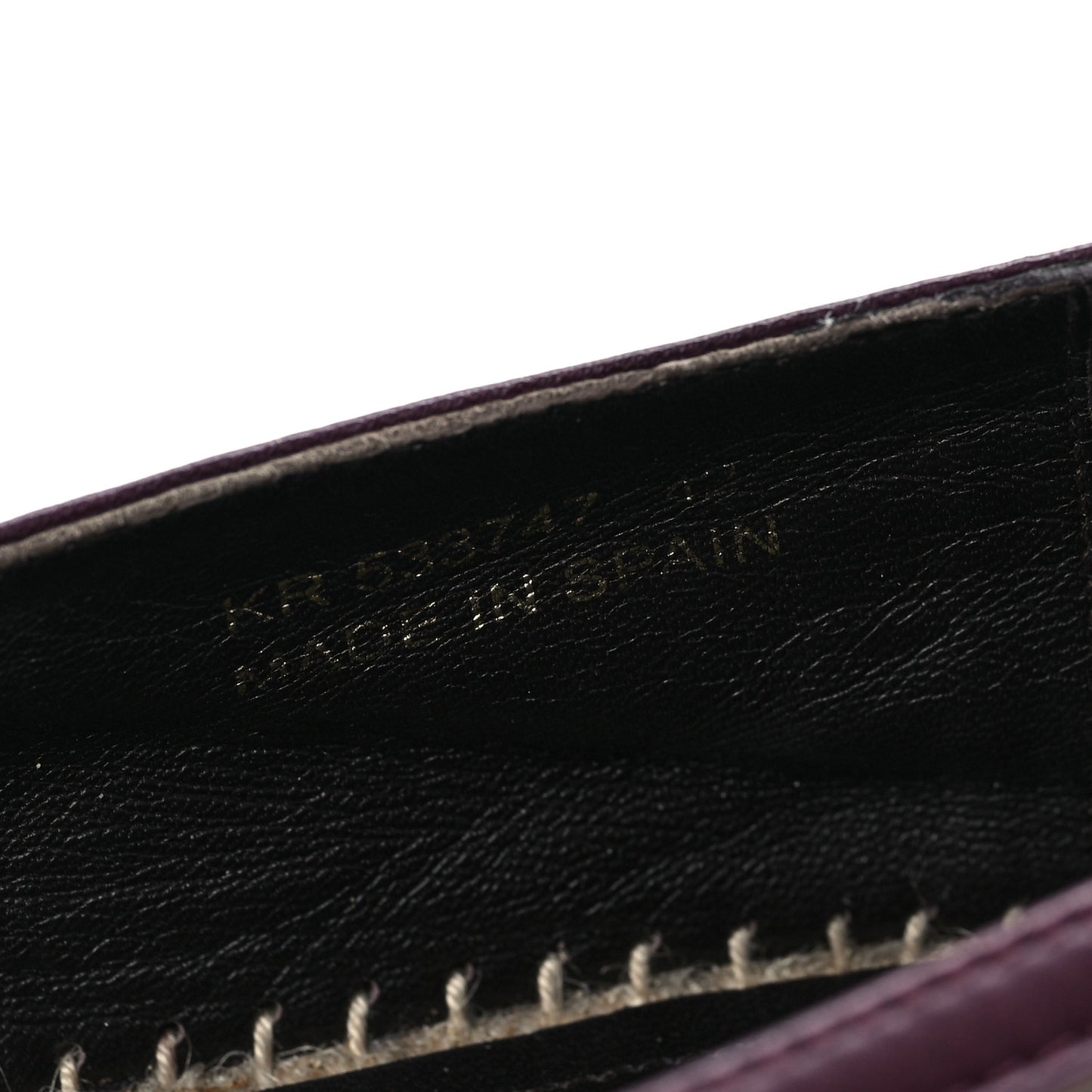 Nappa Vendome Monogram Espadrilles 42 Barolo