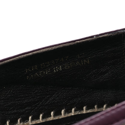 Saint Laurent Nappa Vendome Monogram Espadrilles 42 Barolo 6 of 7