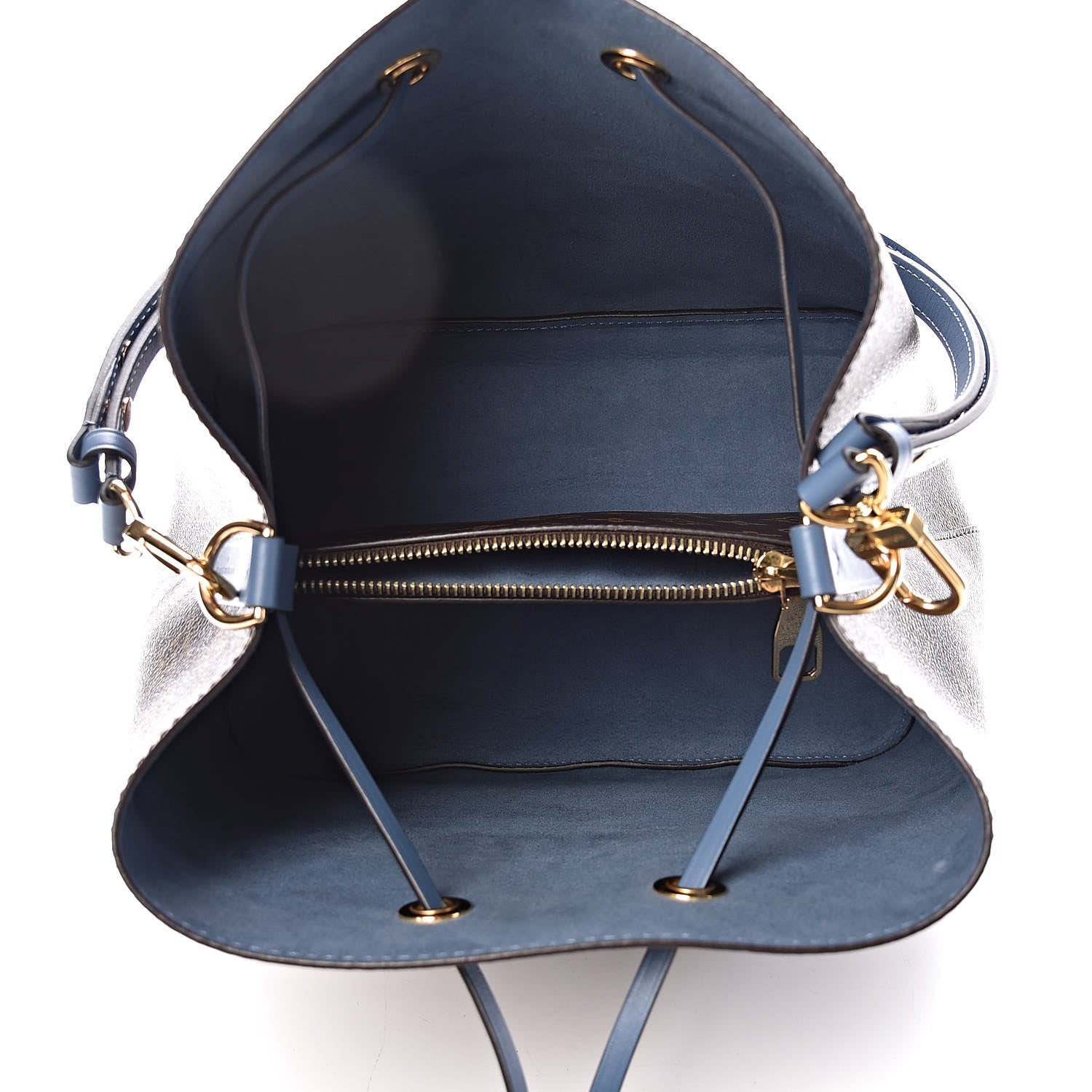 Louis Vuitton Monogram Neonoe MM Blue Jean 5 of 9