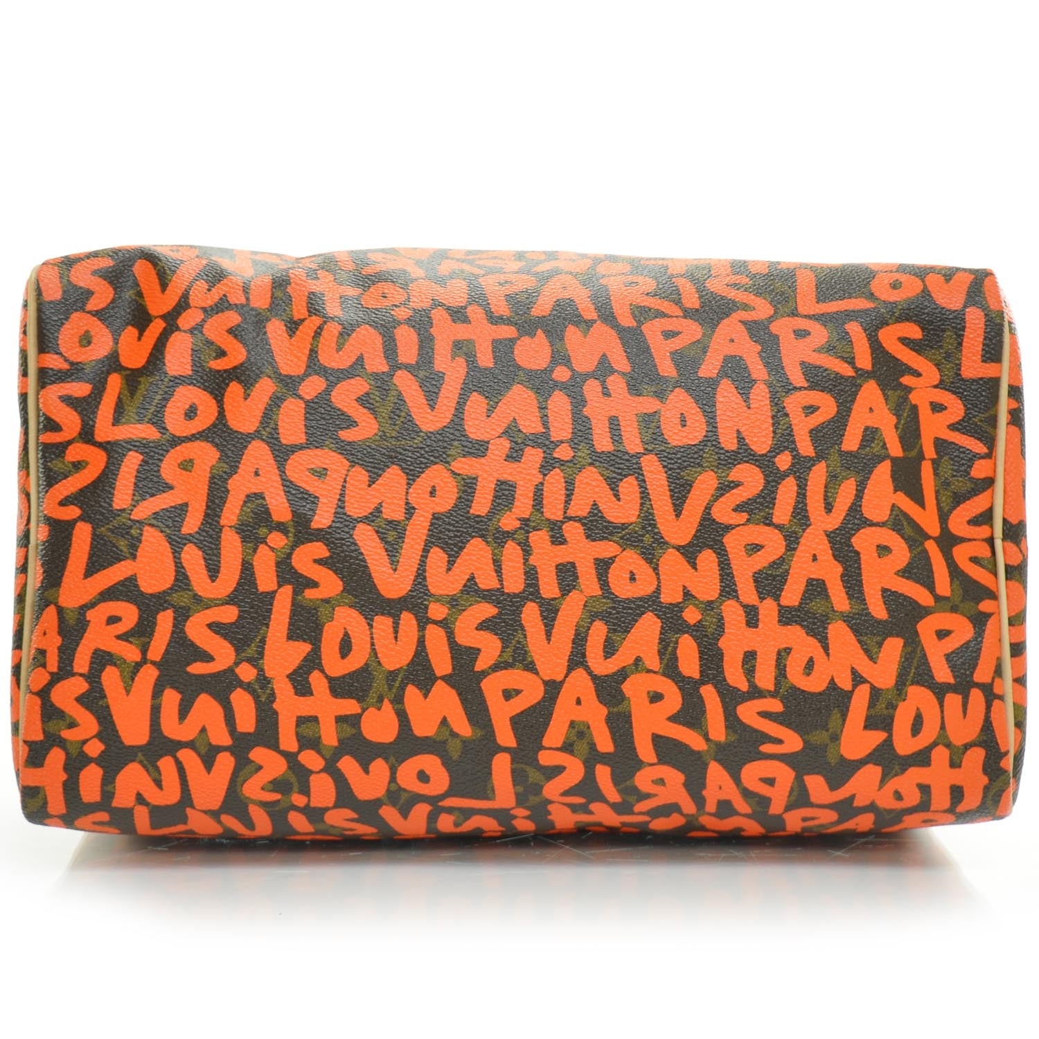 Louis Vuitton Monogram Graffiti Speedy 30 Orange 5 of 8