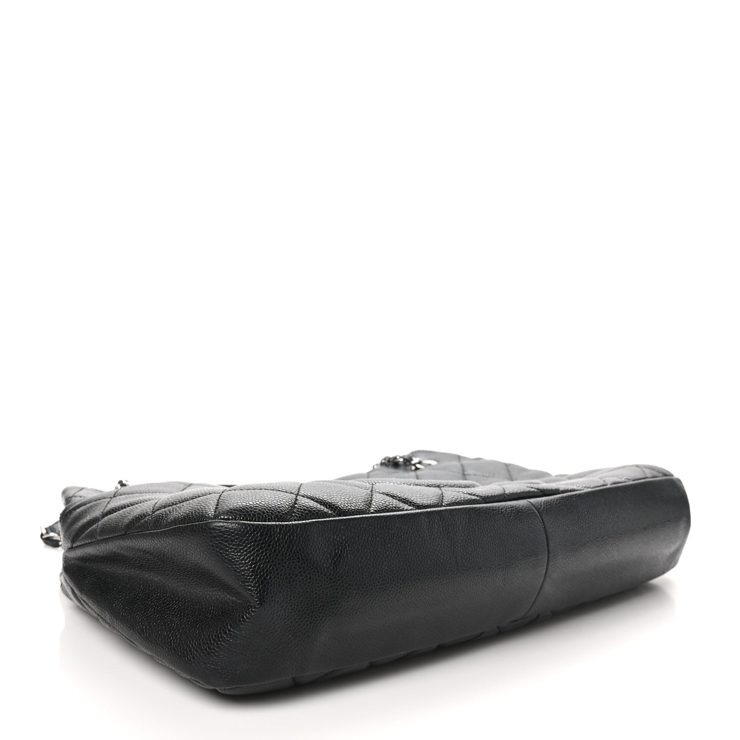 Caviar Quilted Timeless CC Soft Tote Black