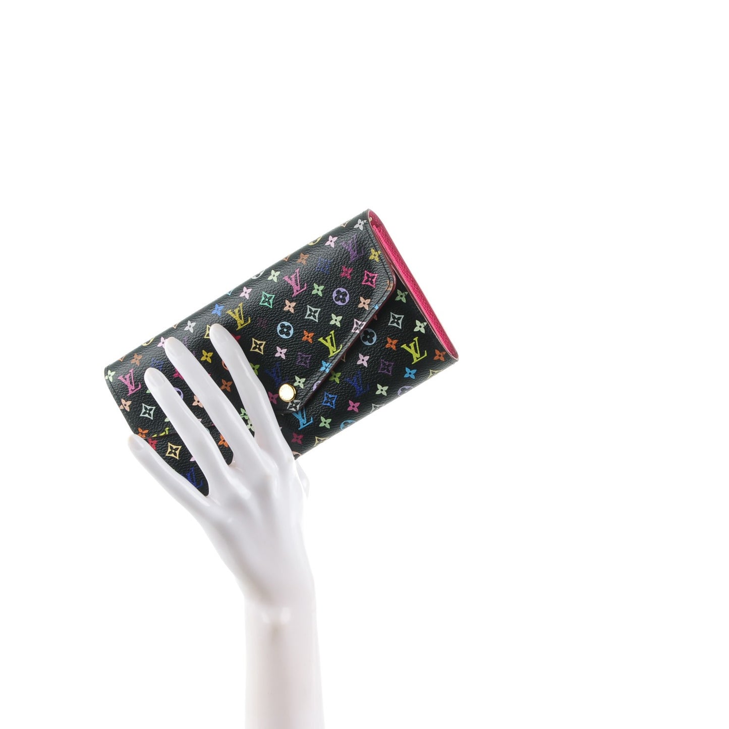 Monogram Multicolor Sarah Wallet NM Black Grenade