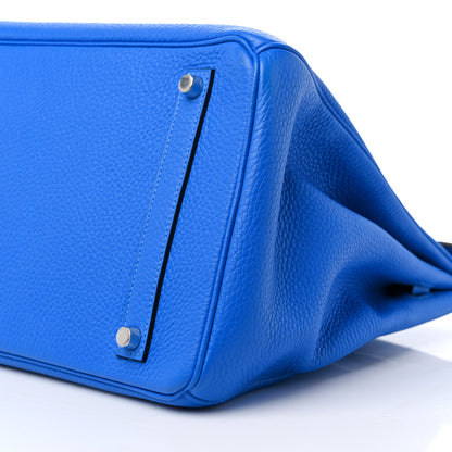 Hermes Togo Birkin 35 Bleu Hydra 9 of 10
