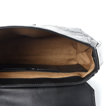 Givenchy Crinkled Patent Calfskin Small ID Flap Black 4 of 8