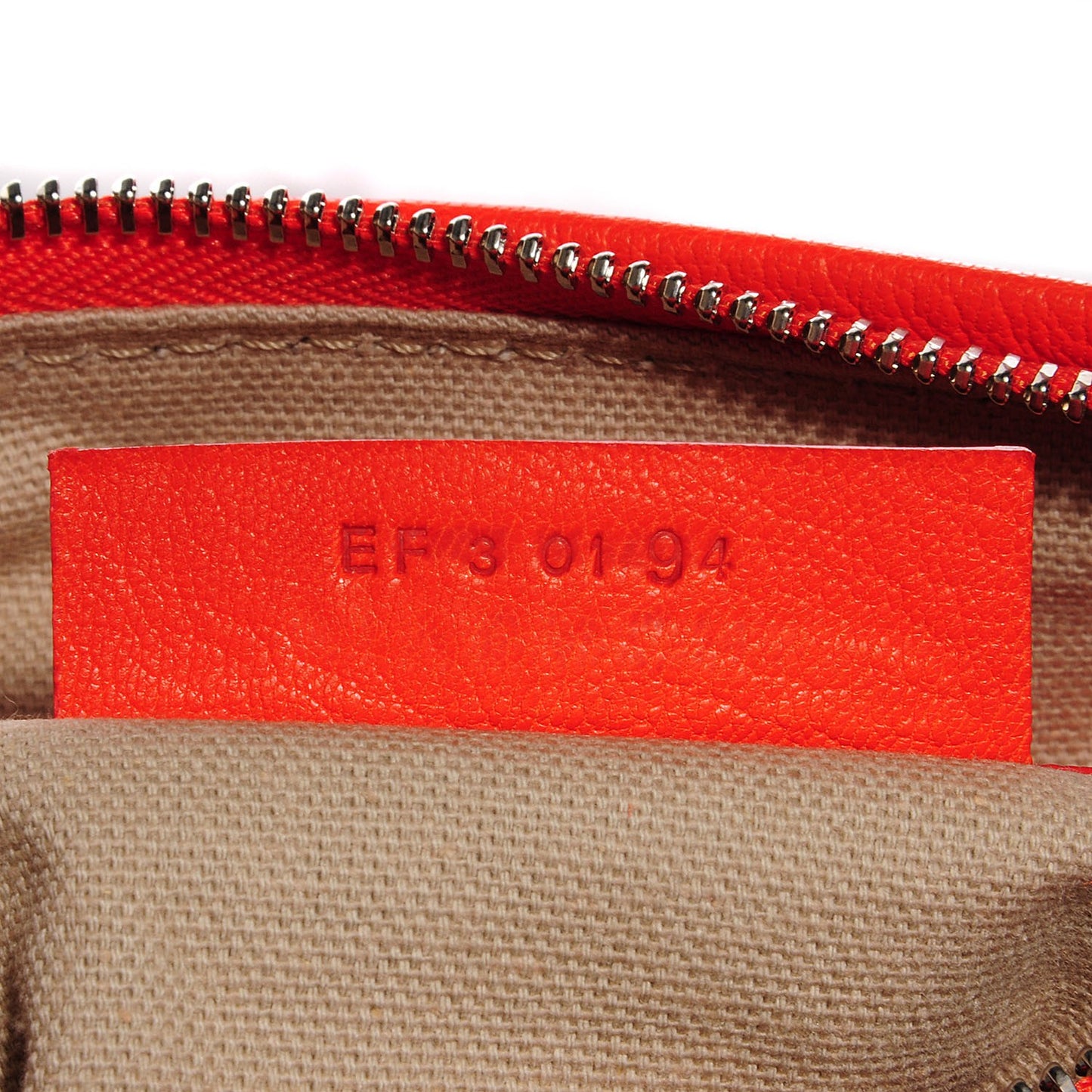 Sugar Goatskin Mini Pandora Bright Orange