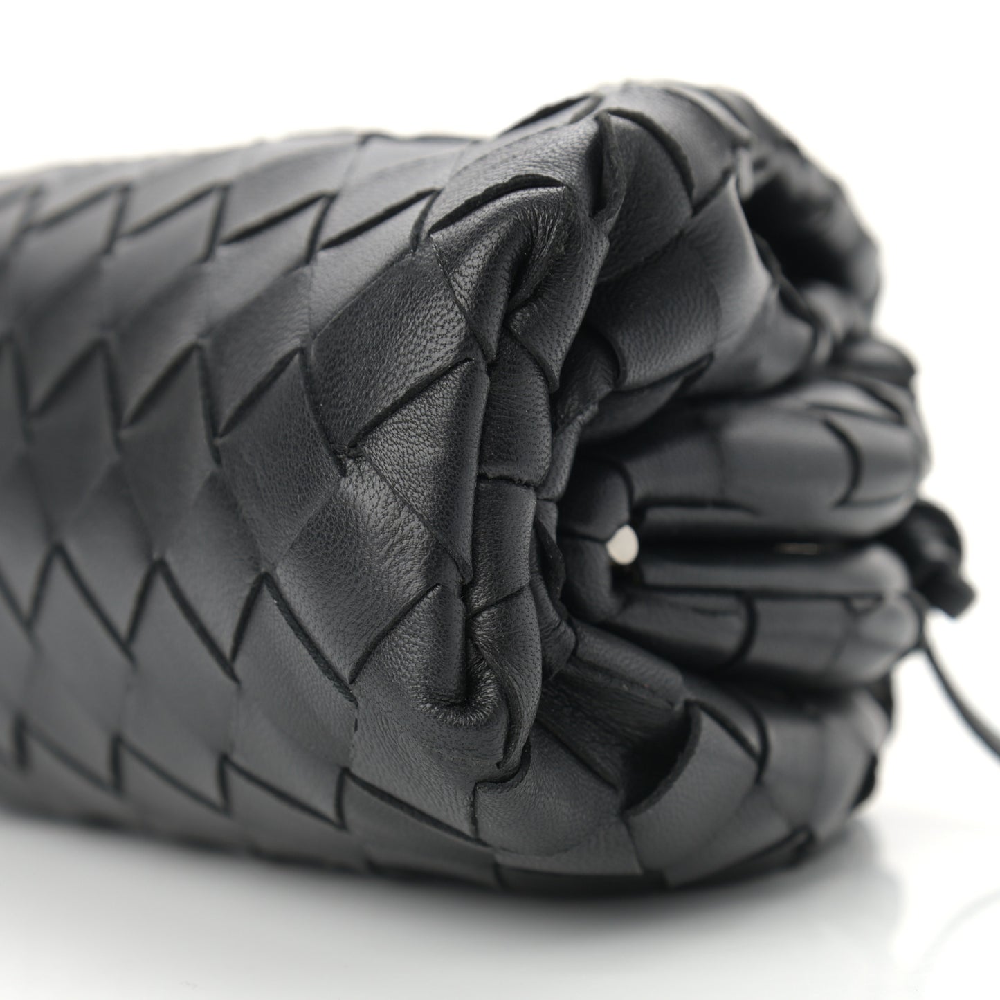 Nappa Intrecciato The Mini Pouch Black
