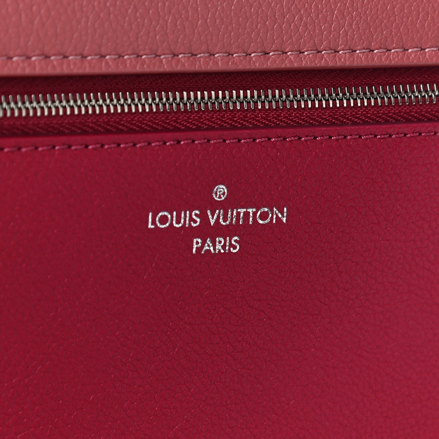 Louis Vuitton Soft Calfskin My Lockme Top Handle Rose Boudoir Lie de Vin Creme 6 of 9