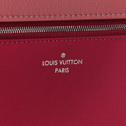 Louis Vuitton Soft Calfskin My Lockme Top Handle Rose Boudoir Lie de Vin Creme 6 of 9
