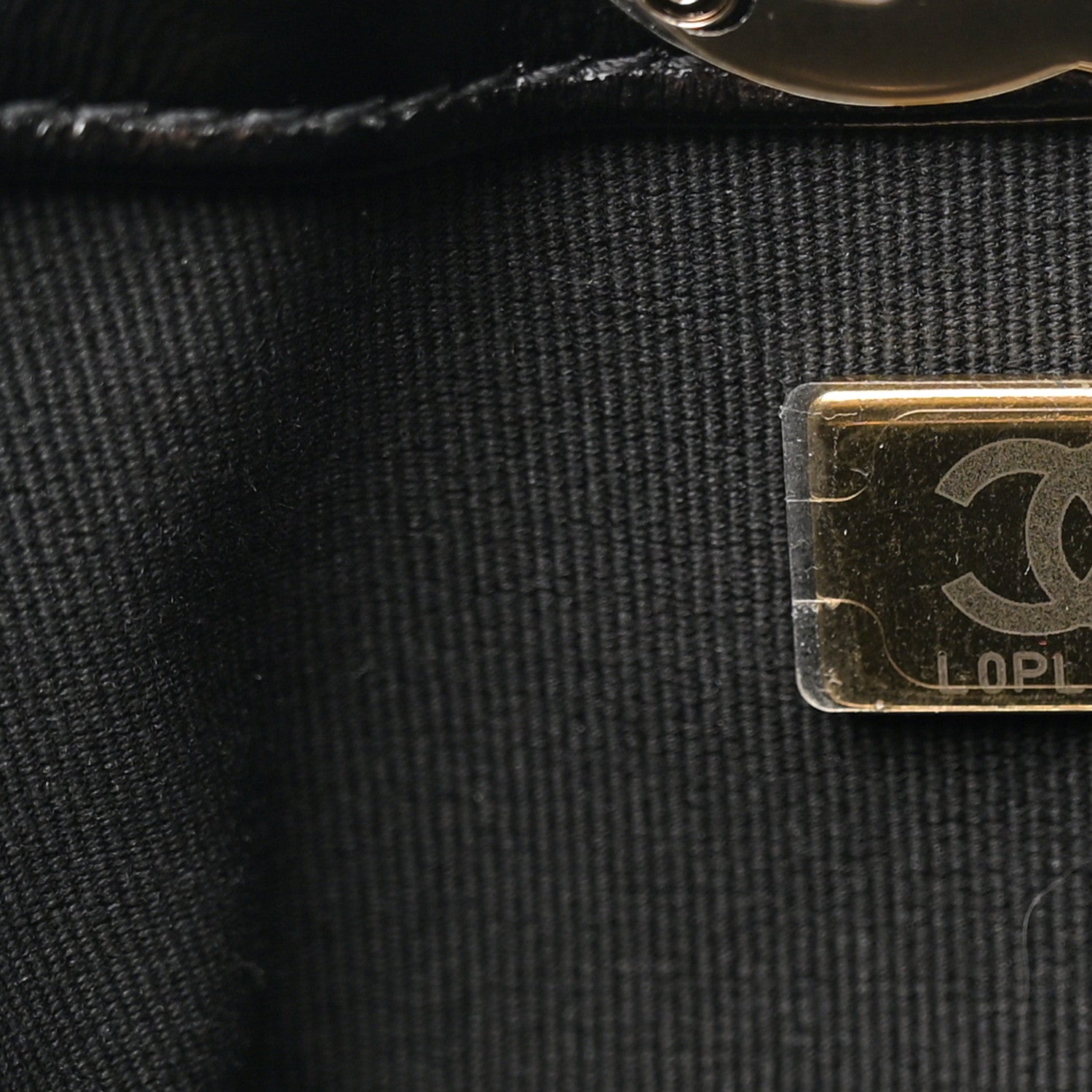 Chanel Shiny Crumpled Calfskin Quilted Small 31 Shopping Bag White Black 7 of 11