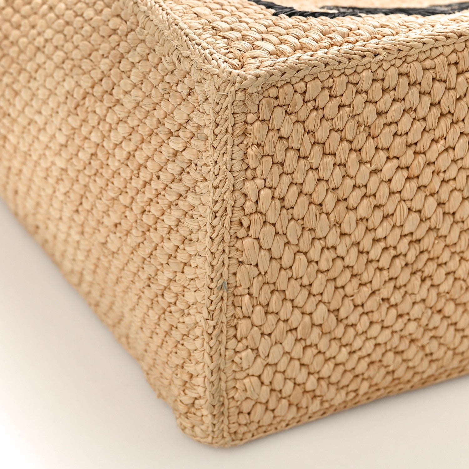 Loewe Raffia Medium Paula's Ibiza Logo Tote Natural Tan 7 of 10