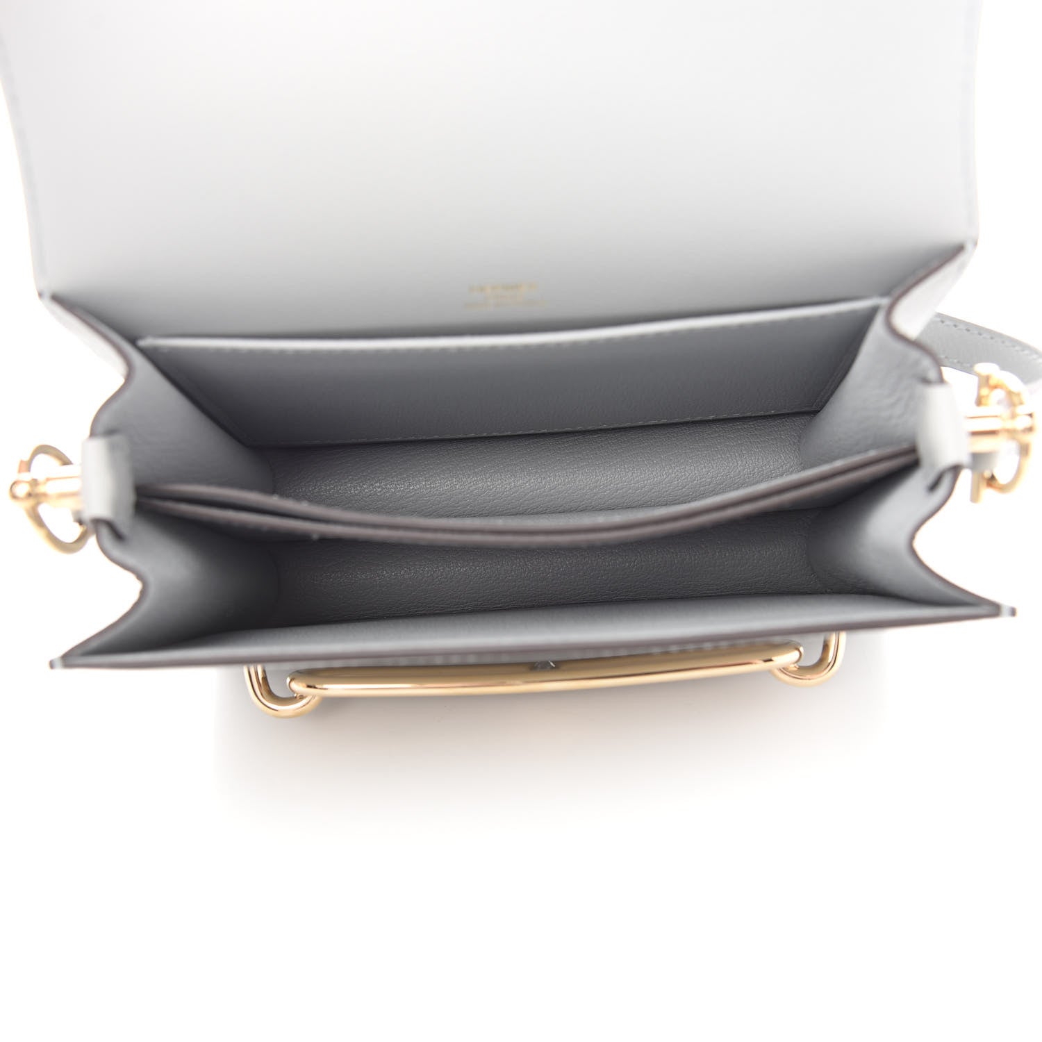 Hermes Evercolor Mini Sac Roulis Bleu Glacier 5 of 8