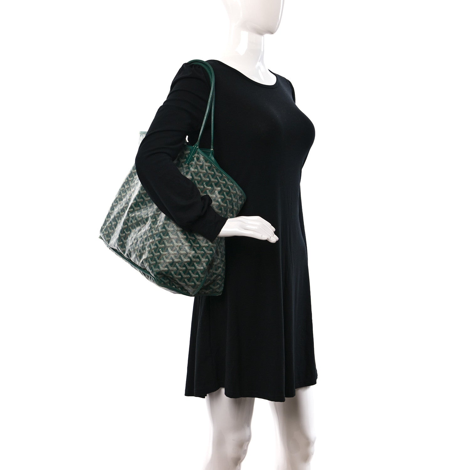 Goyard Goyardine Saint Louis GM Green 2 of 24