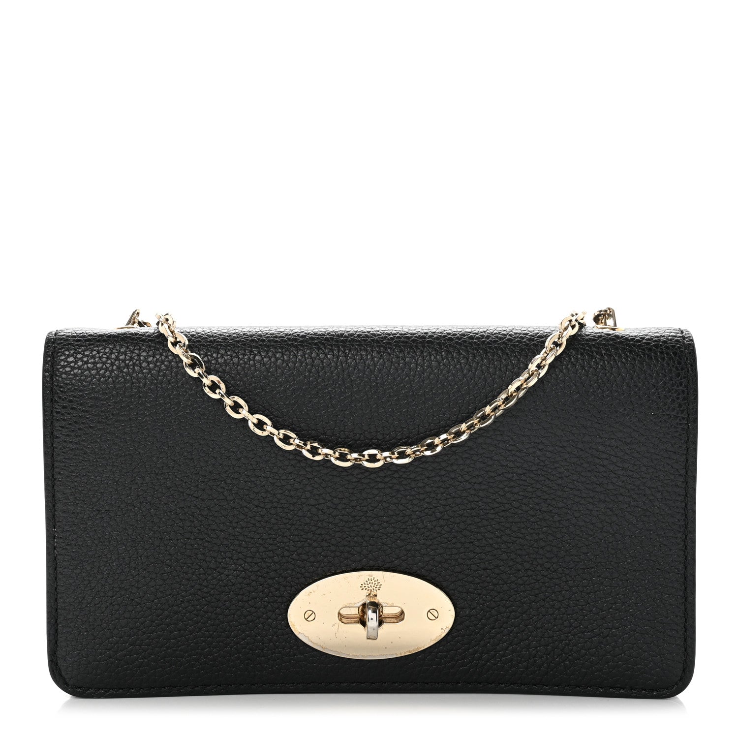 Mulberry Grainy Print Bayswater Clutch Wallet Black 1 of 7