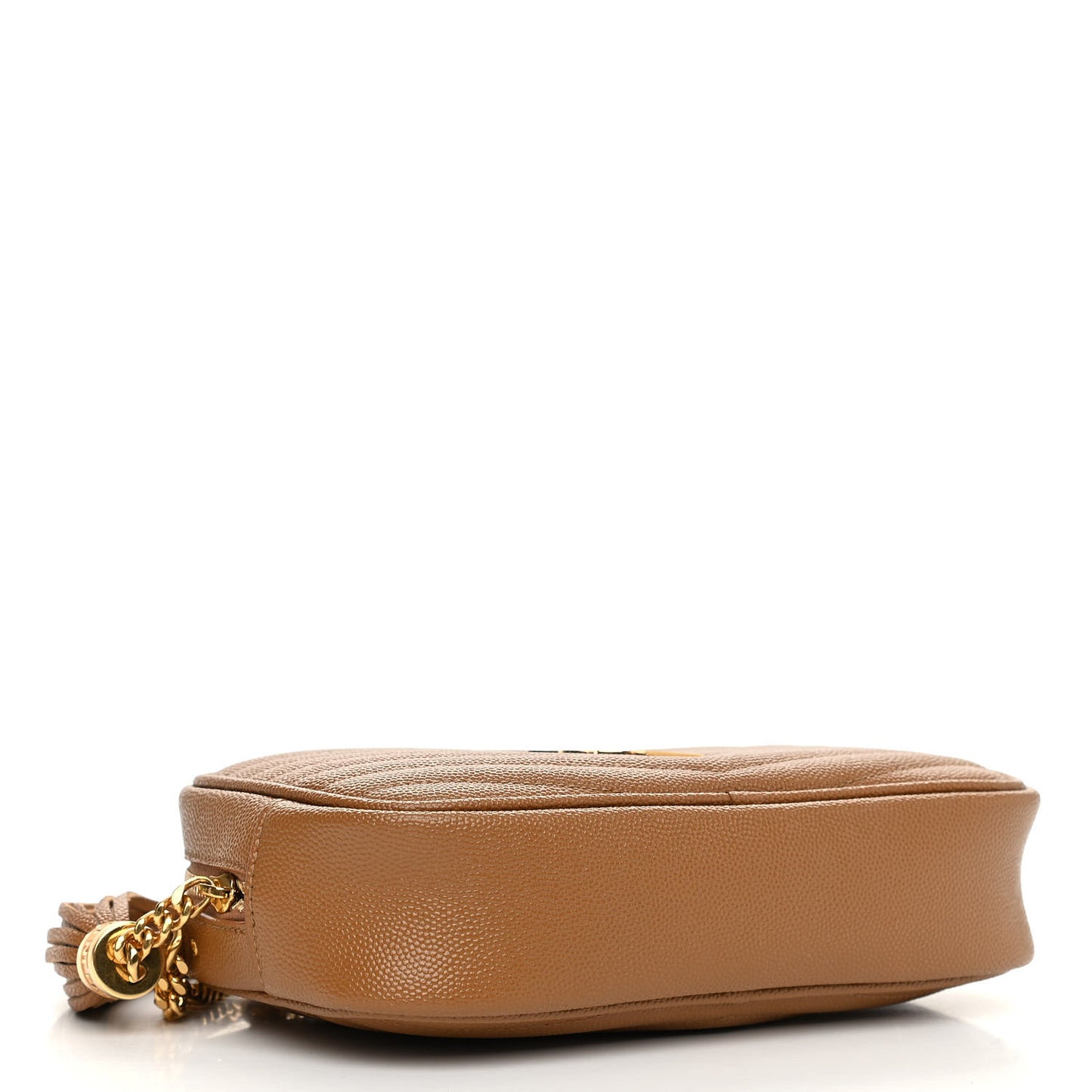 Grain De Poudre Matelasse Monogram Mini Lou Camera Bag Dark Natural