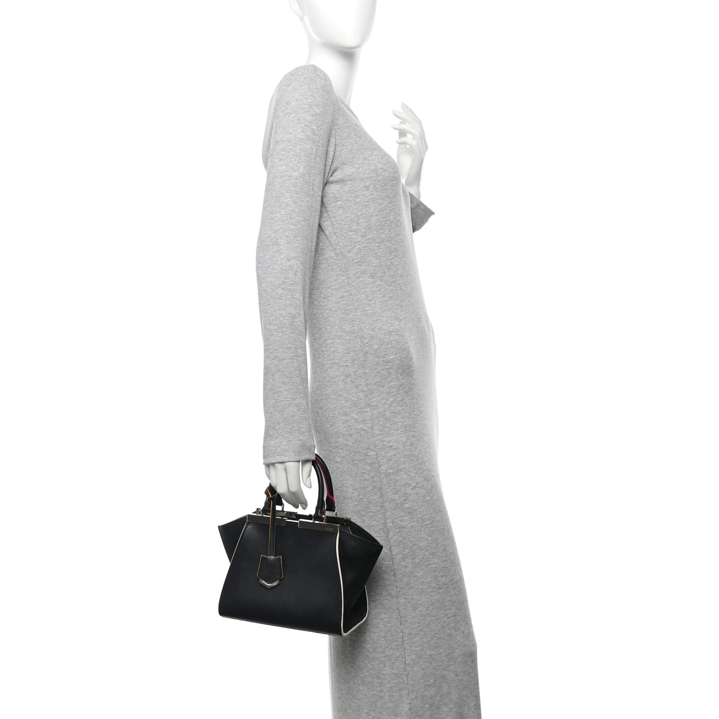 Vitello Dolce Mini 3Jours Tote Black